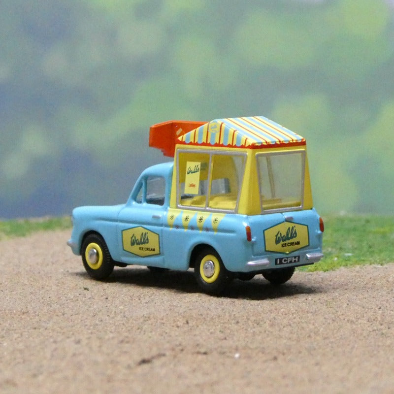 1/76 Scale Ford Anglia Walls Ice Cream Van Diecast Model Car