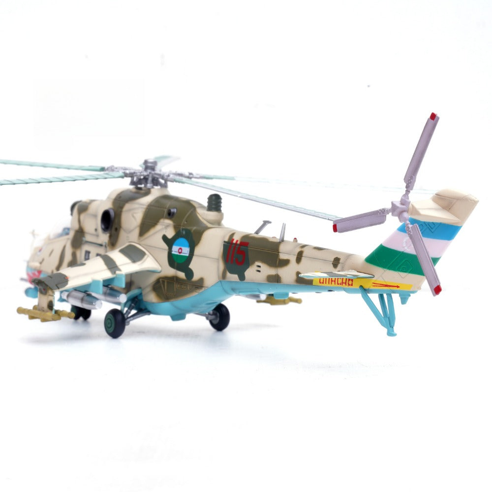 1/72 Scale Mil Mi-24V Azerbaijan Attack Helicopter Diecast Model Aircraft