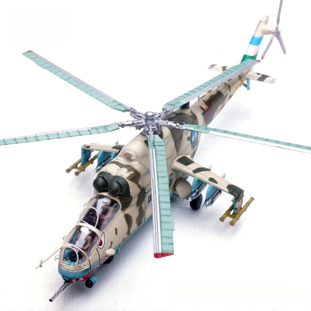 1/72 Scale Mil Mi-24V Azerbaijan Attack Helicopter Diecast Model Aircraft