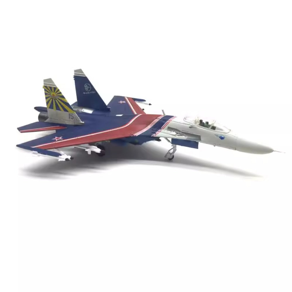 1/100 Scale Sukhoi Su-27 Russian Supersonic Fighter Aircraft Diecast Model