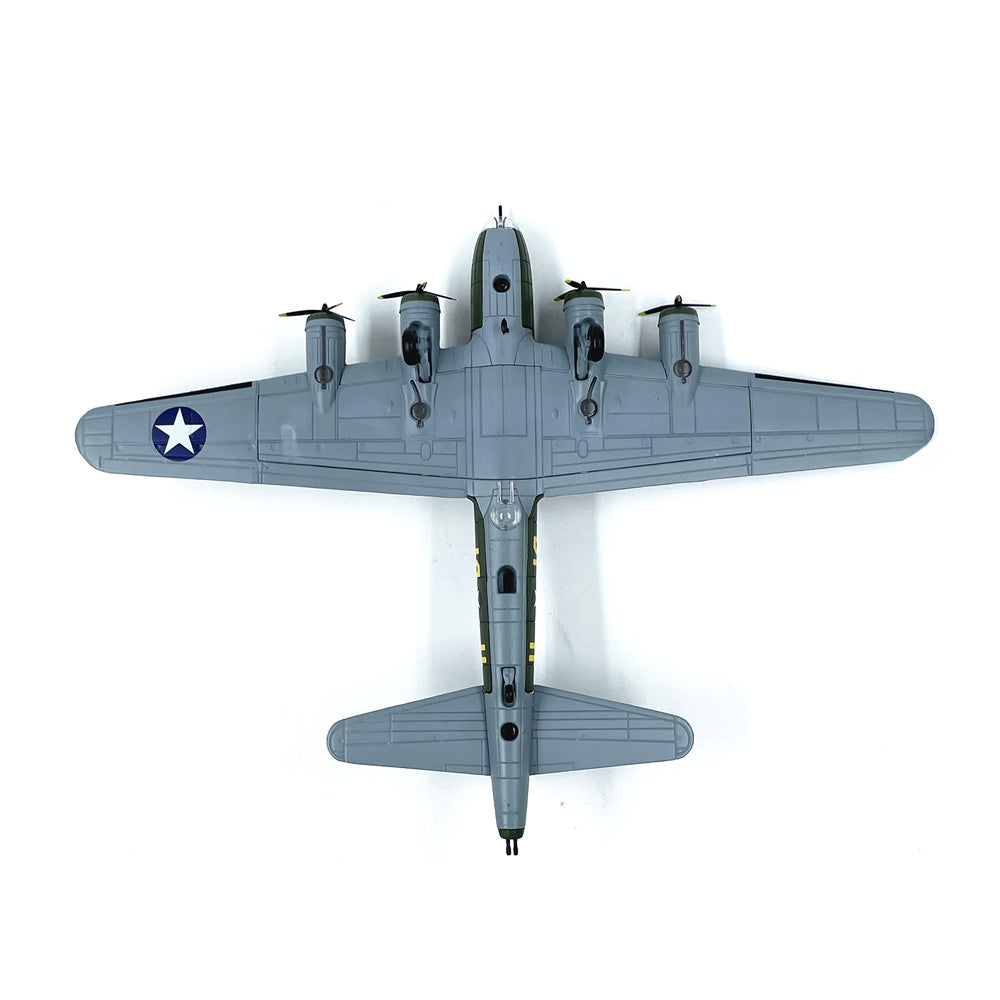 1/144 Scale Boeing B-17 Flying Fortress Memphis Belle American Heavy Bomber Aircraft Diecast Model