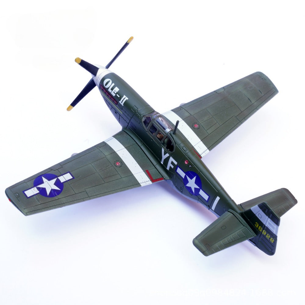 1/72 Scale P-51B Mustang Ole II USAAF 358FS 355FG WWII Fighter Diecast Model Aircraft