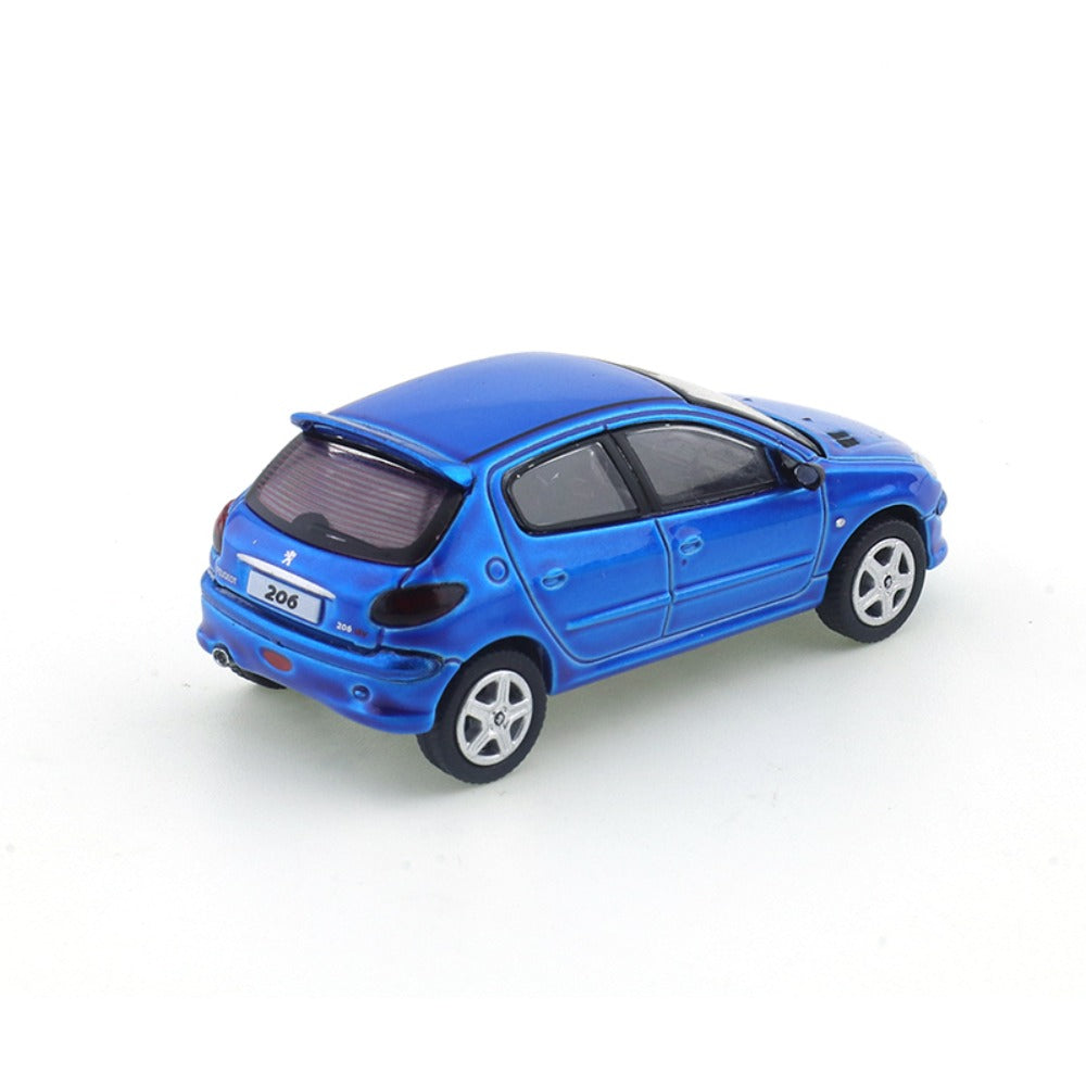 1/64 Scale Peugeot 206 5-door Hatchback Diecast Model Car