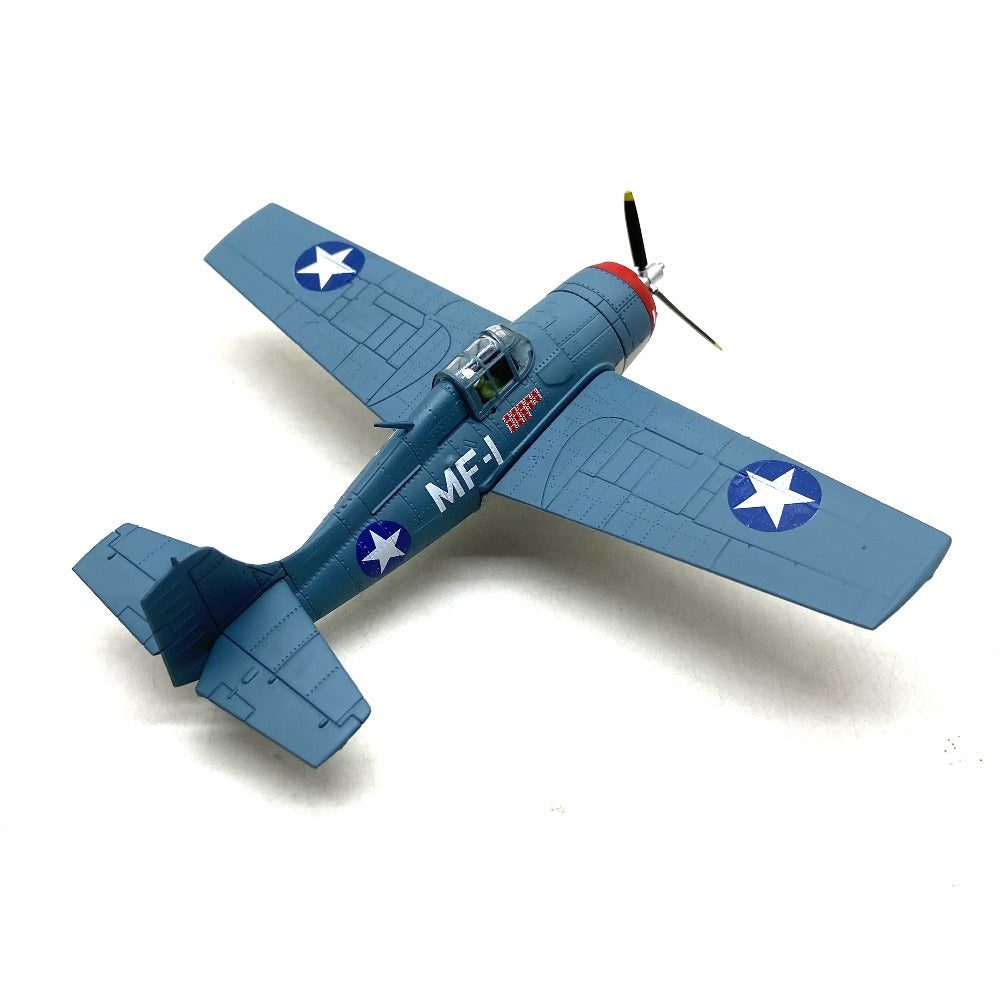 1/72 Scale Grumman F4F Wildcat American Carrier-Based Fighter Aircraft Diecast Model