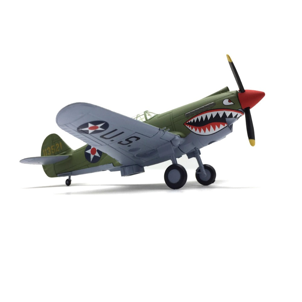 1/72 Scale Curtiss P-40 Warhawk American Fighter-Bomber Flying Tiger Diecast Model Aircraft
