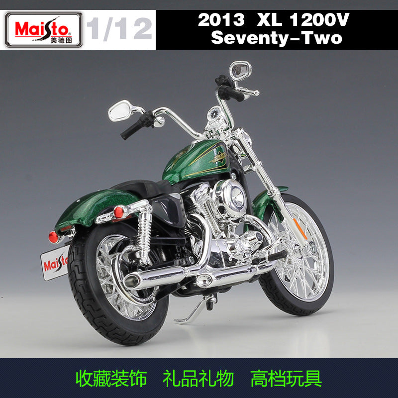 1/12 Scale 2013 Harley-Davidson XR1200V Seventy-Two Diecast Model Motorcycle