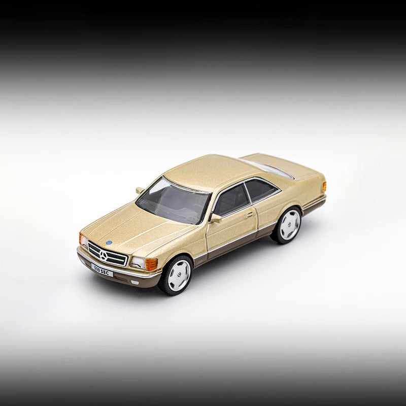 1/64 Scale Mercedes-Benz 500 SEC Coupe Diecast Model Car