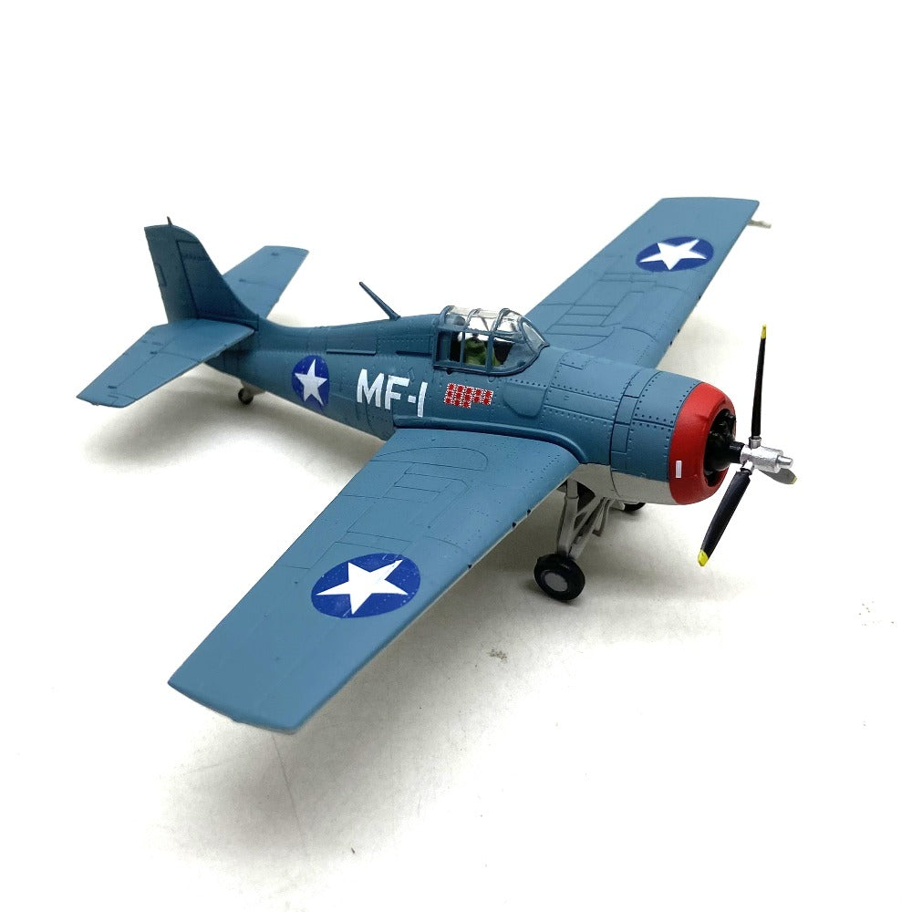 1/72 Scale Grumman F4F Wildcat American Carrier-Based Fighter Aircraft Diecast Model