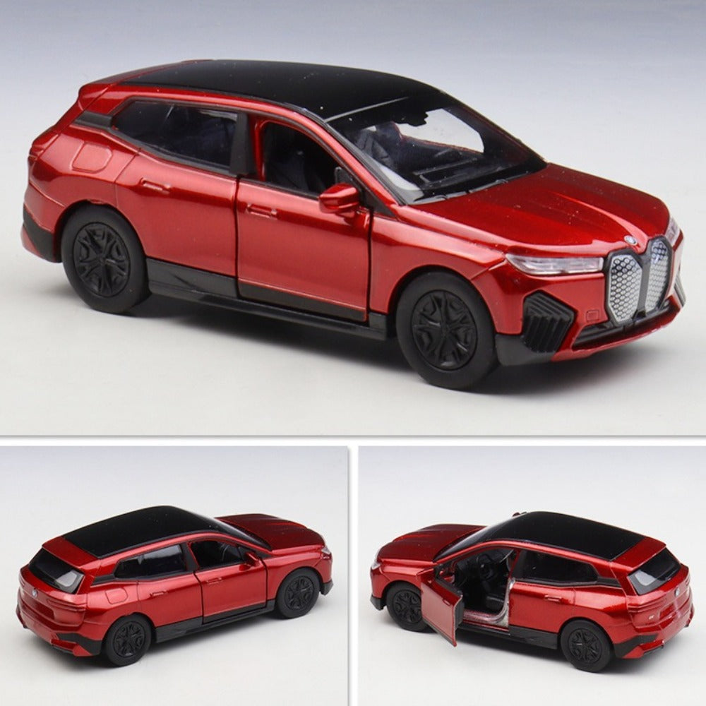 1/36 Scale BMW iX Luxury Crossover SUV Diecast Model Car Pull Back Toy