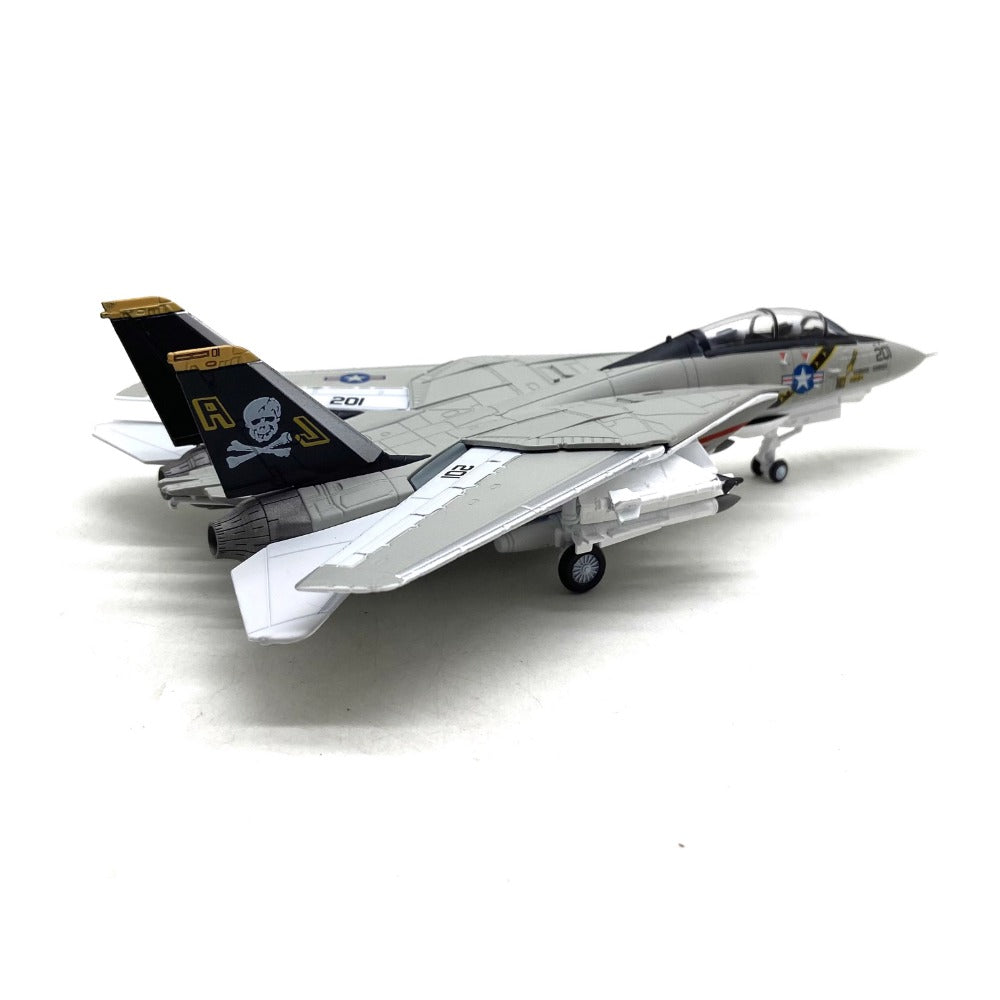 1/100 Scale Grumman F-14A Tomcat American Fighter Diecast Model Aircraft