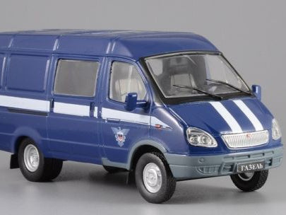1/43 Scale GAZ-2705 Soviet GAZelle Van Diecast Model Car