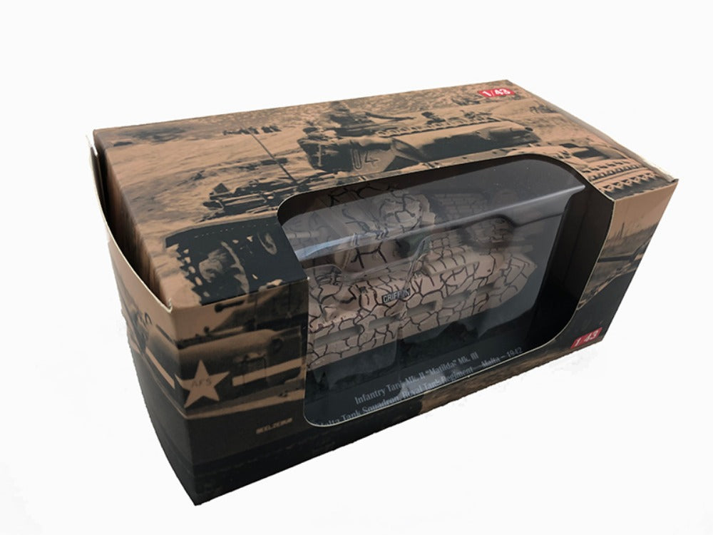 1/43 Scale 1942 Infantry Tank Mark II Matilda Diecast Model
