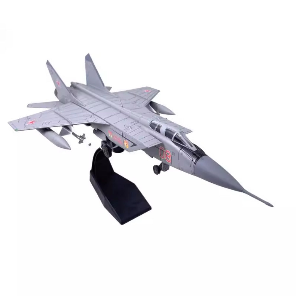 1/72 Scale Mikoyan MiG-31 Foxhound Interceptor Aircraft Diecast Model