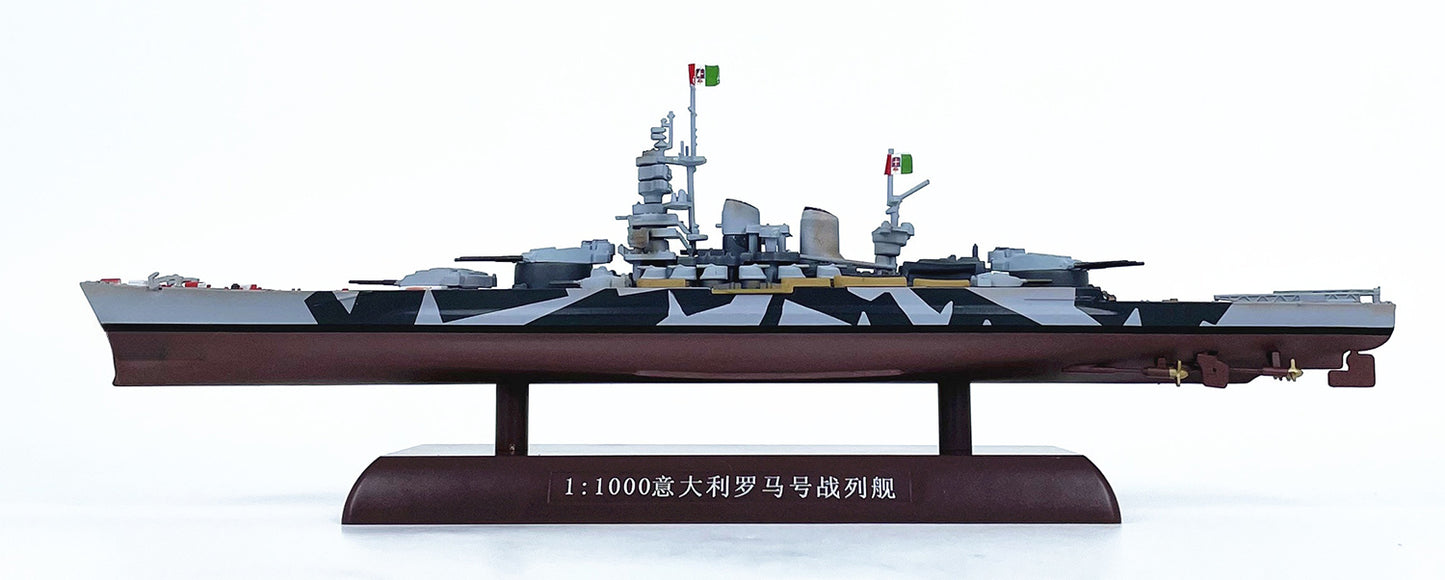 1/1000 Scale Roma Italian Regia Marina Littorio-Class Battleship Diecast Model