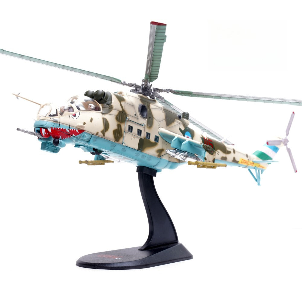 1/72 Scale Mil Mi-24V Azerbaijan Attack Helicopter Diecast Model Aircraft
