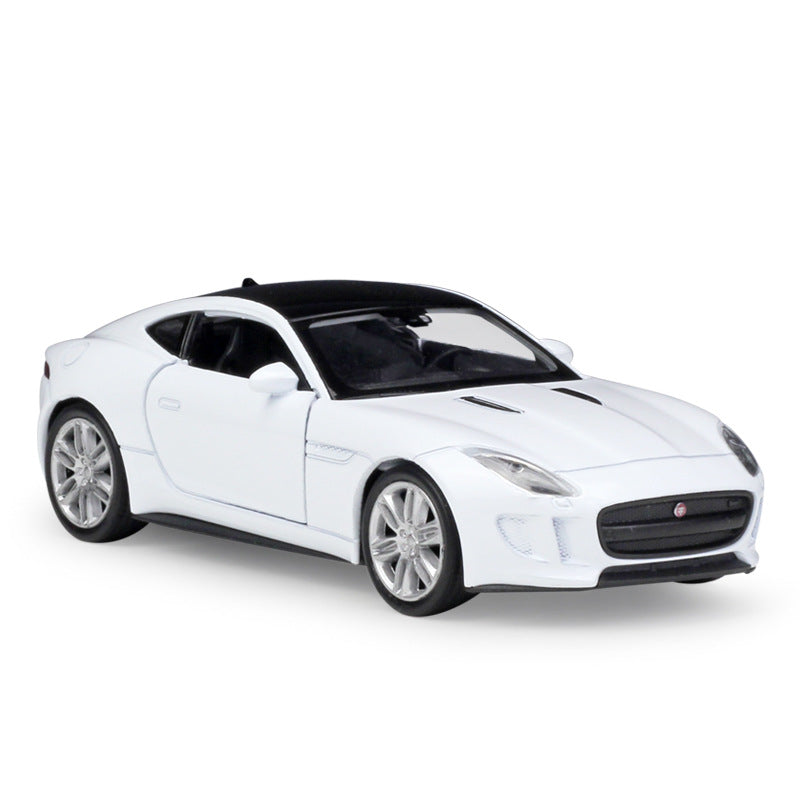 1/36 Scale Jaguar F-Type Coupe Diecast Model Car Pull Back Toy