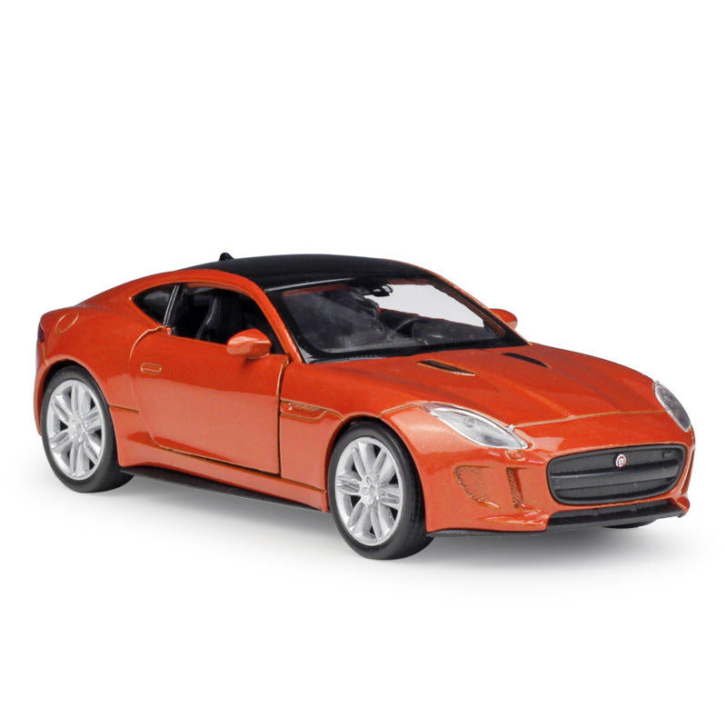 1/36 Scale Jaguar F-Type Coupe Diecast Model Car Pull Back Toy