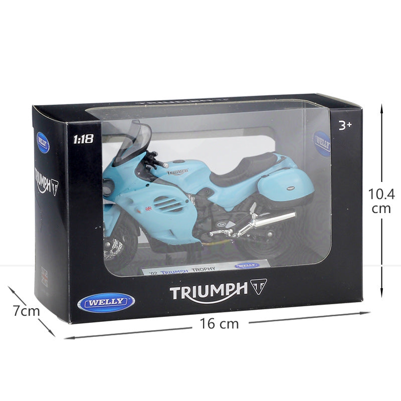 1/18 Scale 2002 Triumph Trophy Diecast Model Motorcycle