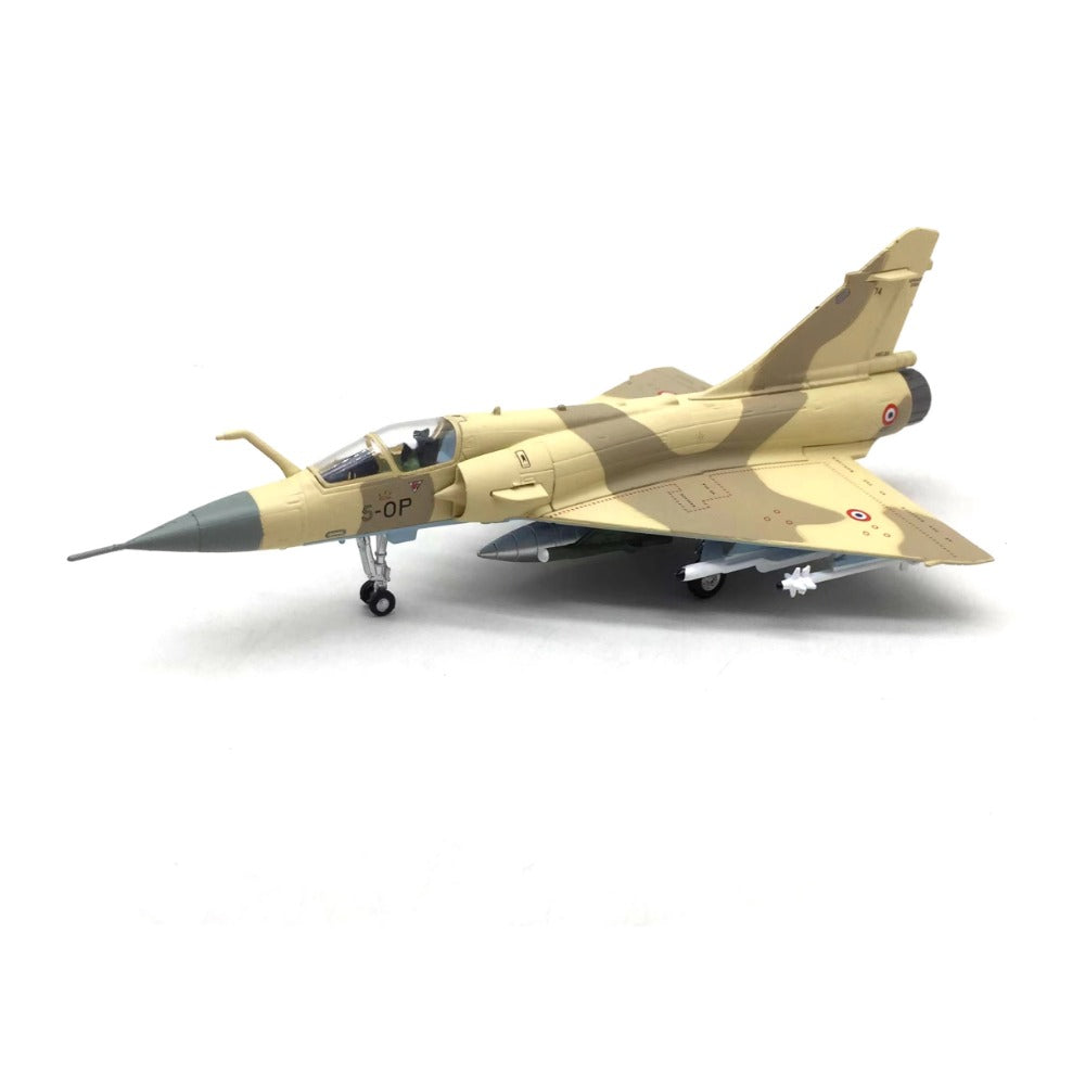 1/100 Scale Dassault Mirage 2000 French Multirole Jet Fighter Diecast Model Aircraft