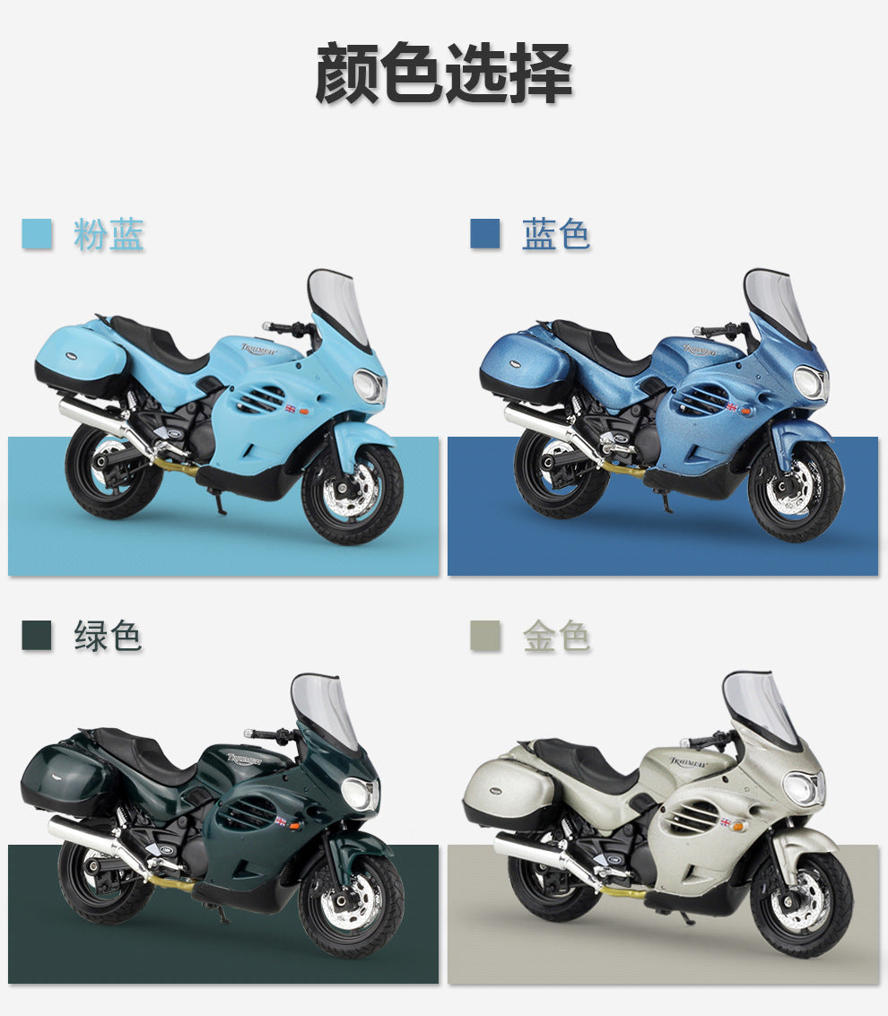 1/18 Scale 2002 Triumph Trophy Diecast Model Motorcycle