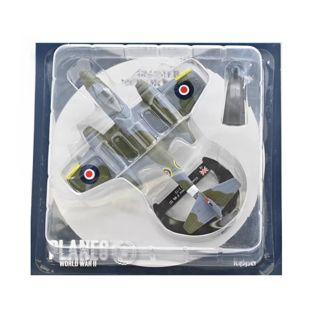 1/72 Scale 1945 Gloster Meteor WWII British Jet Fighter Diecast Model Aircraft