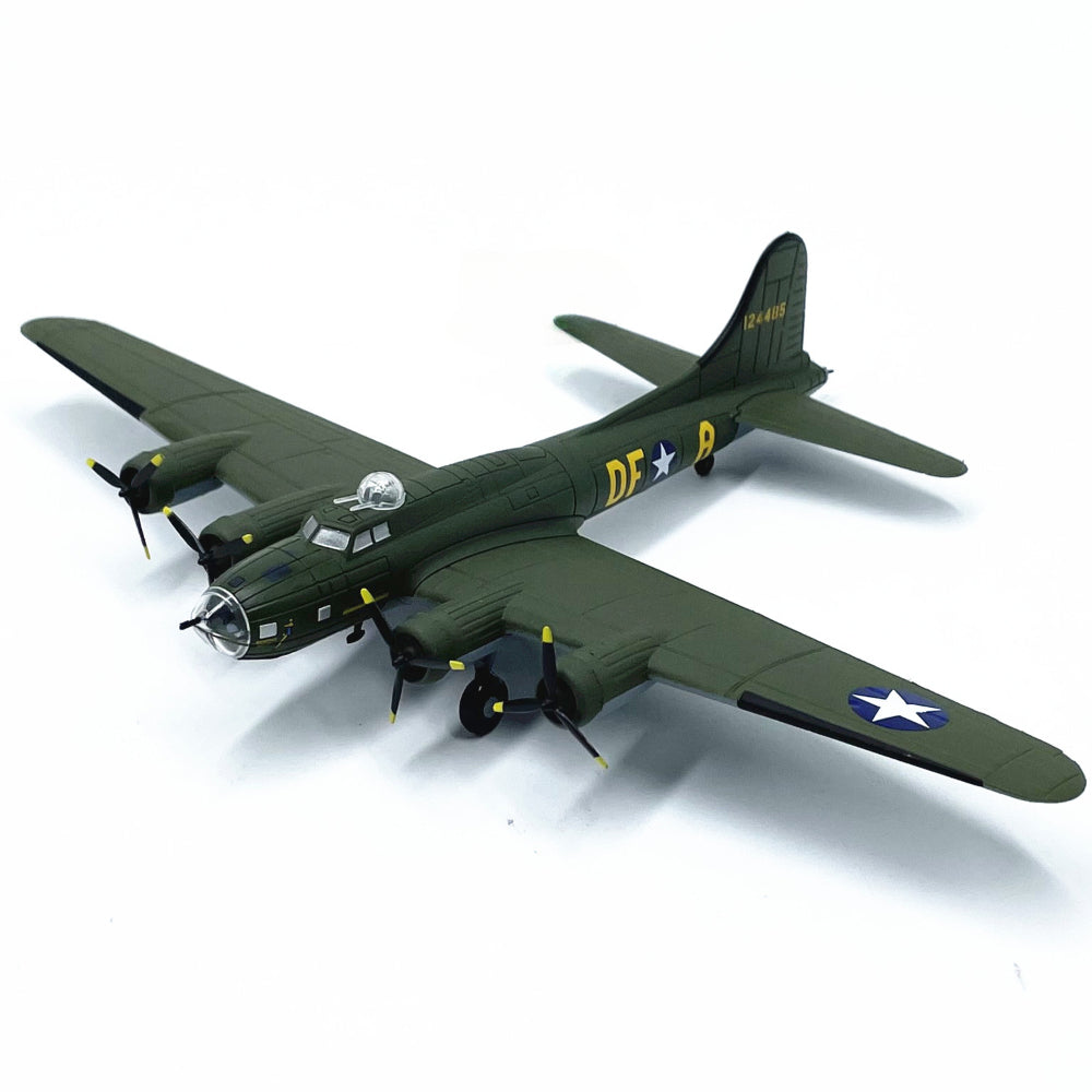 1/144 Scale Boeing B-17 Flying Fortress Memphis Belle American Heavy Bomber Aircraft Diecast Model