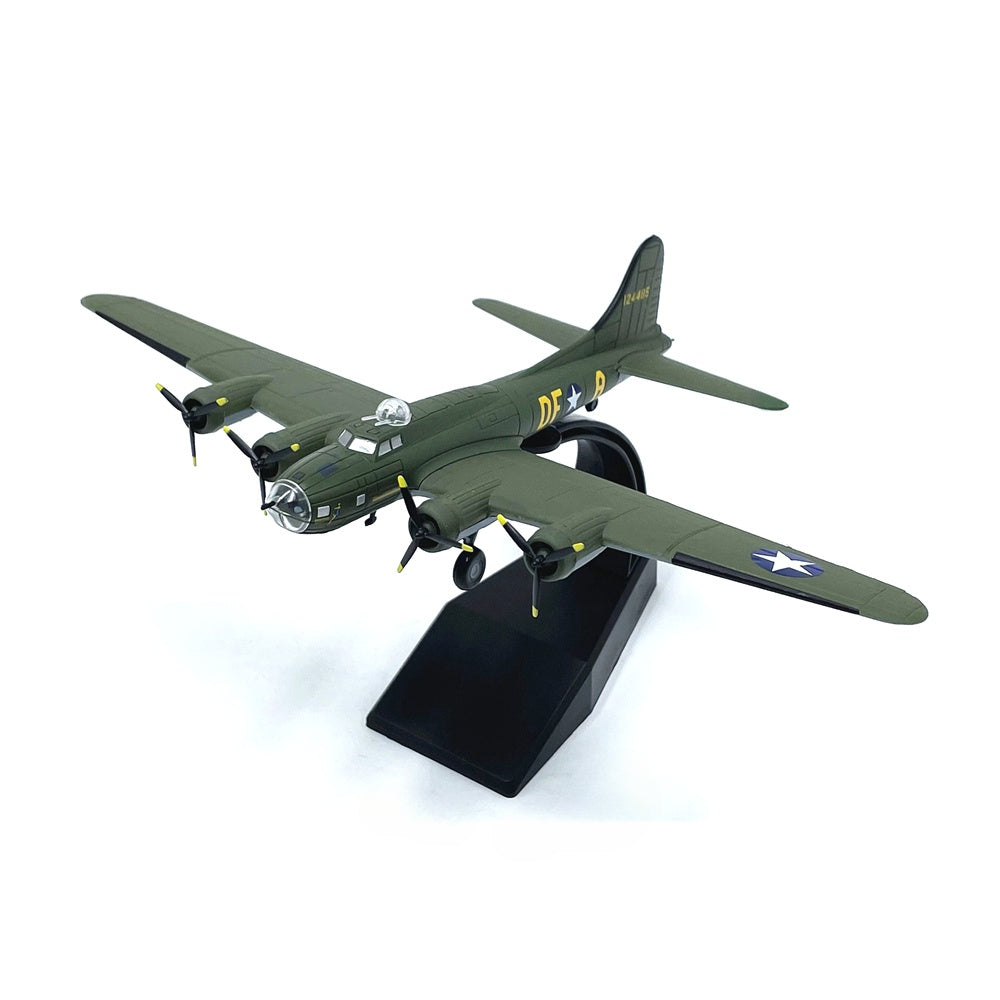 1/144 Scale Boeing B-17 Flying Fortress Memphis Belle American Heavy Bomber Aircraft Diecast Model