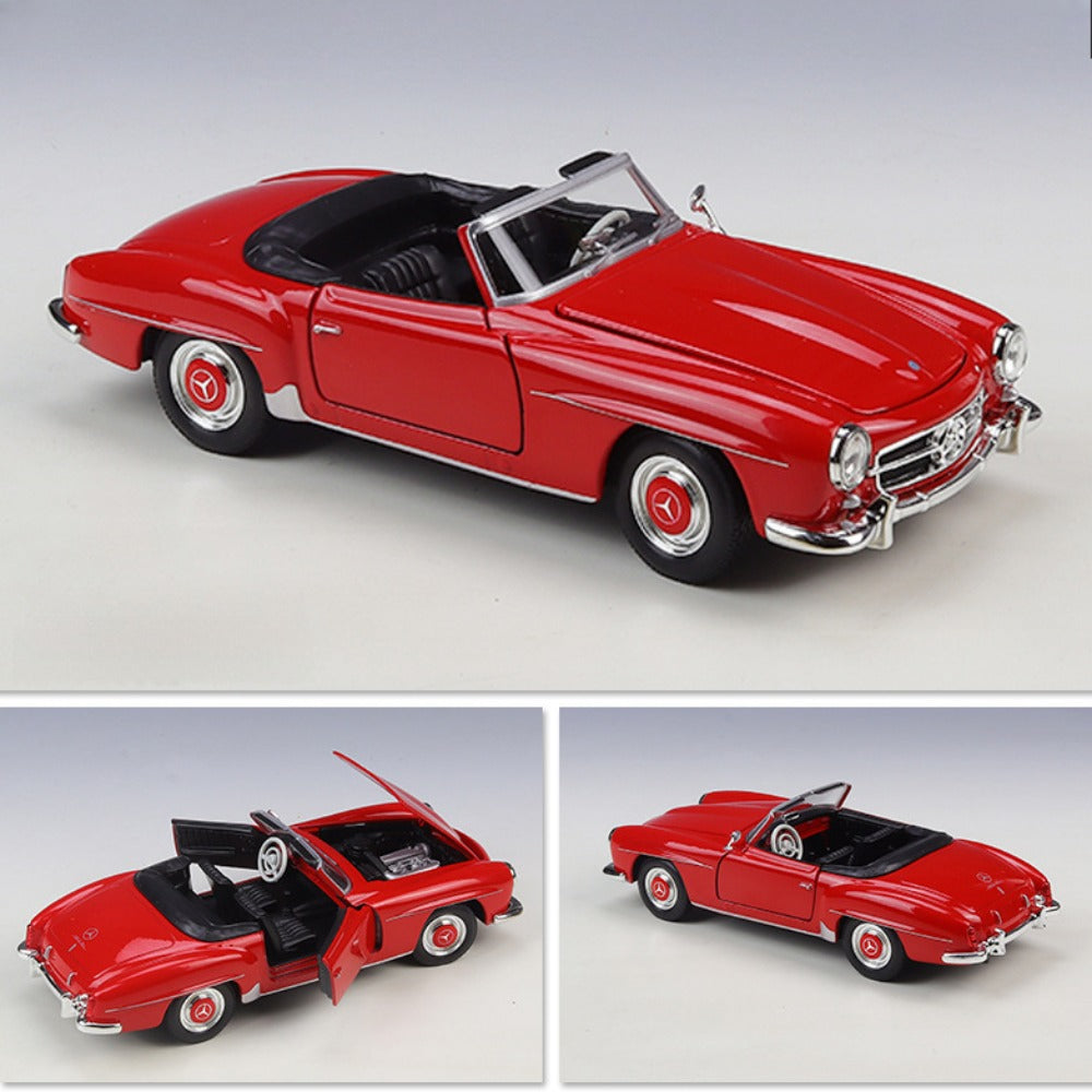 1/24 Scale 1955 Mercedes-Benz 190 SL Roadster Diecast Model Car