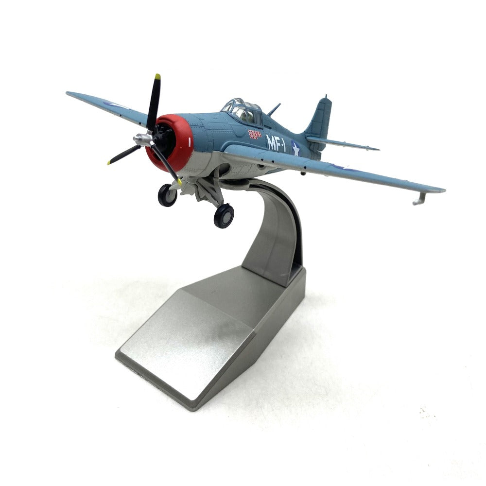 1/72 Scale Grumman F4F Wildcat American Carrier-Based Fighter Aircraft Diecast Model