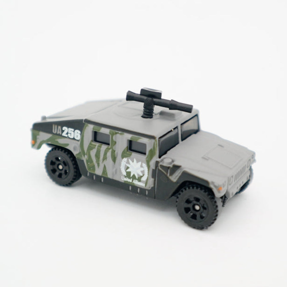 1/70 Scale Matchbox Hummer Humvee with Gun Diecast Model