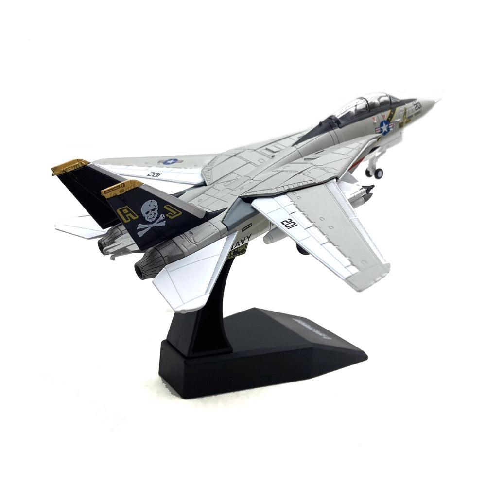 1/100 Scale Grumman F-14A Tomcat American Fighter Diecast Model Aircraft