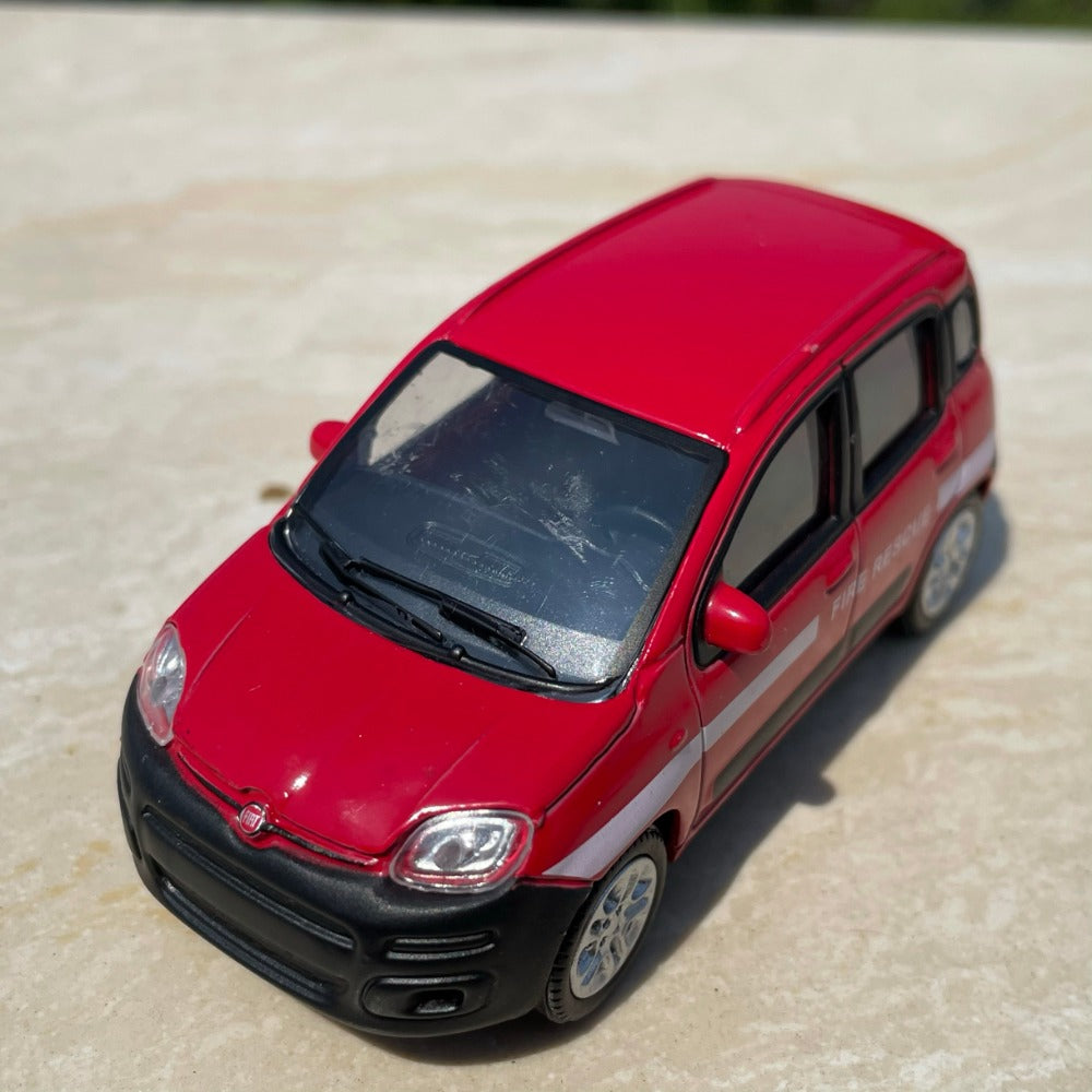 1/43 Scale Fiat Panda Fire Rescue Diecast Model Car