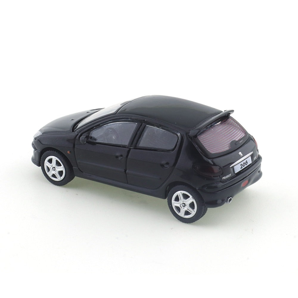 1/64 Scale Peugeot 206 5-door Hatchback Diecast Model Car