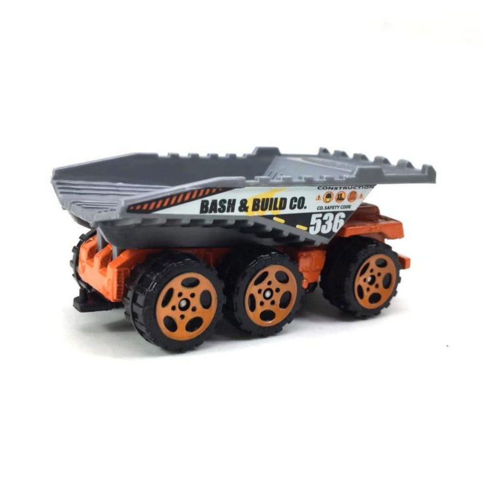 Matchbox 3-Axle Dump Truck 536 BASH & BUILD CO Diecast Model