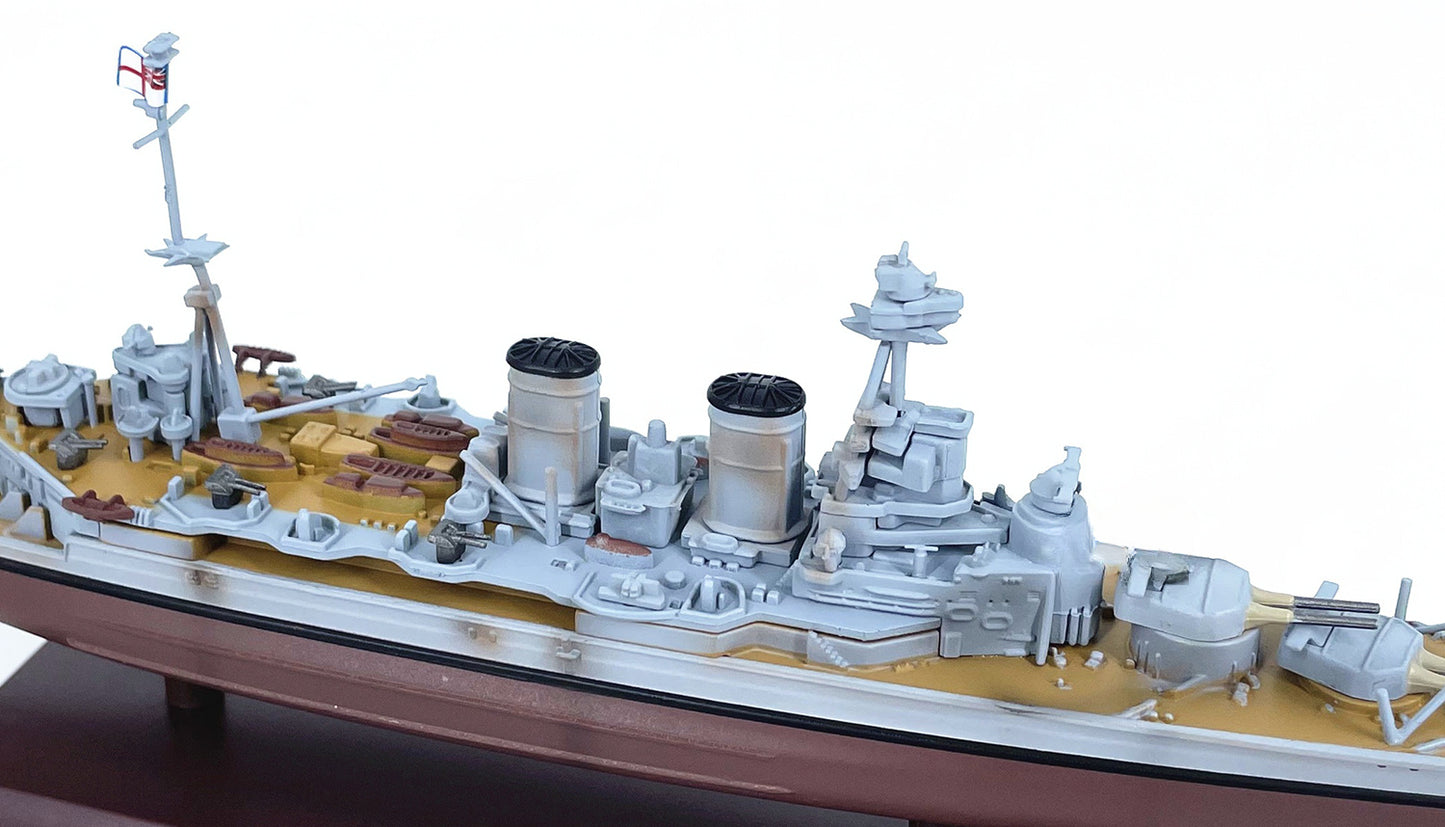 1/1000 Scale HMS Hood Royal Navy Admiral-Class Battlecruiser Diecast Model