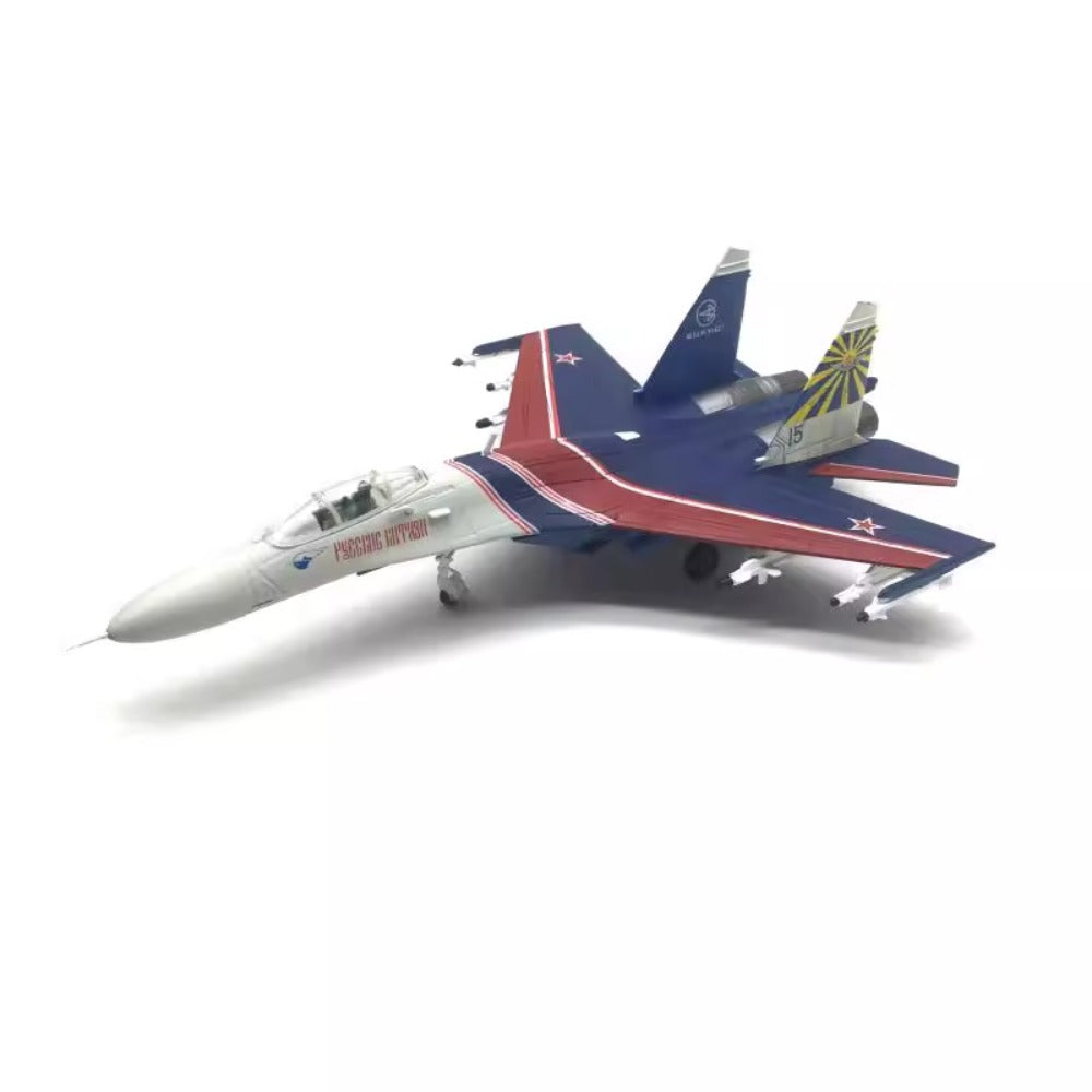 1/100 Scale Sukhoi Su-27 Russian Supersonic Fighter Aircraft Diecast Model