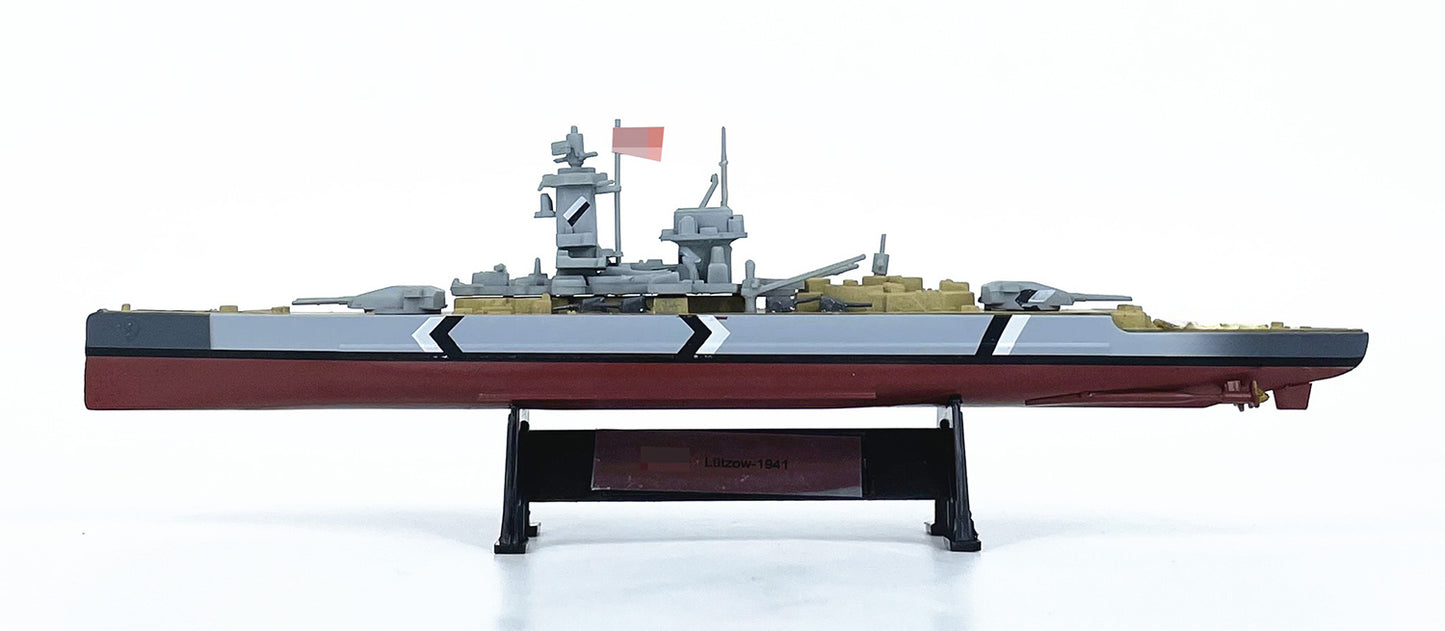 1/1000 Scale 1941 WWII German Cruiser Lützow Diecast Model