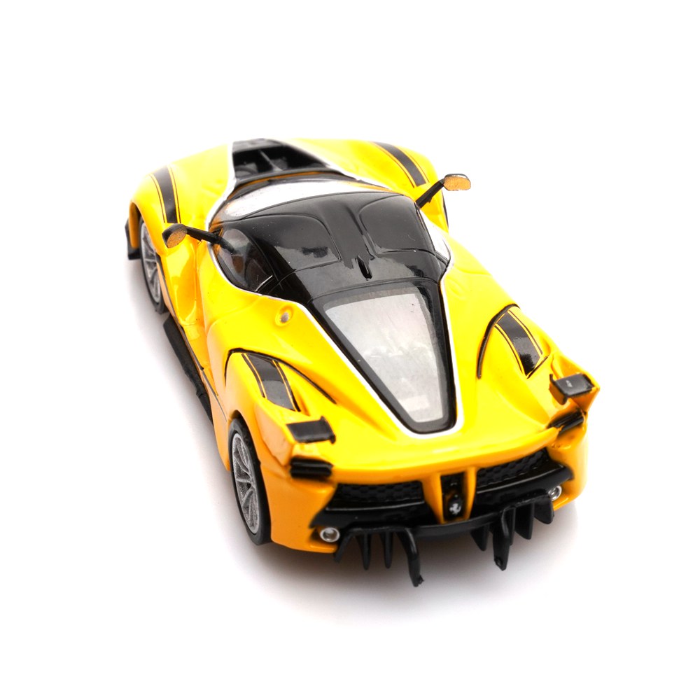Ferrari FXX-K (Yellow) 1/64 Scale Diecast Metal Sports Car Collectible Model