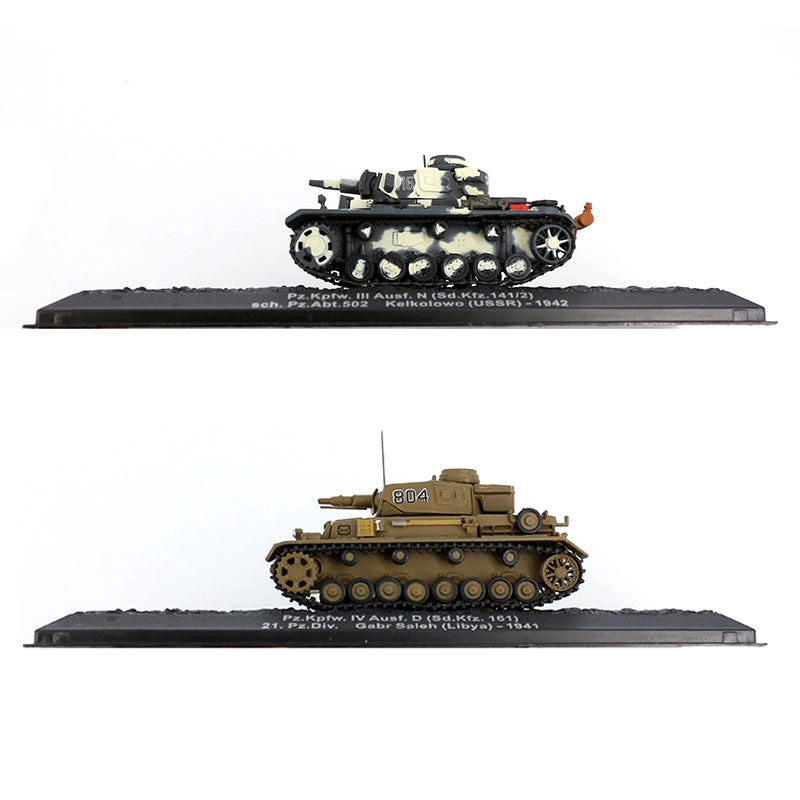 1/72 Scale Panzer III Sd.Kfz. 141 WWII German Medium Tank Diecast Model