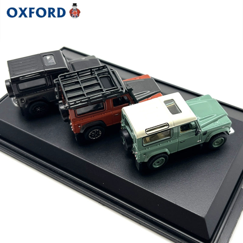 1/76 Scale Land Rover Defender Diecast Model Cars Set