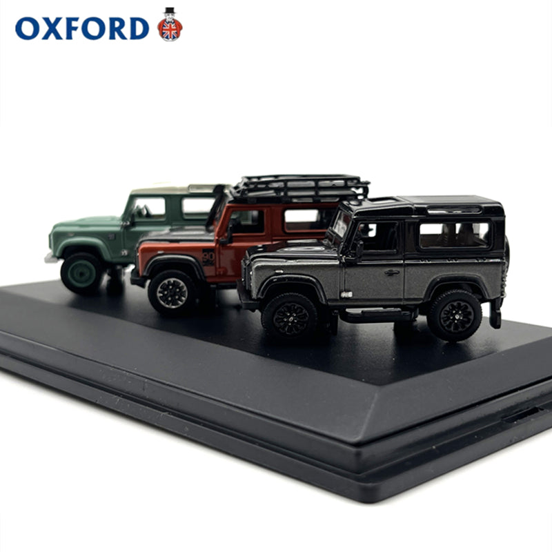 1/76 Scale Land Rover Defender Diecast Model Cars Set