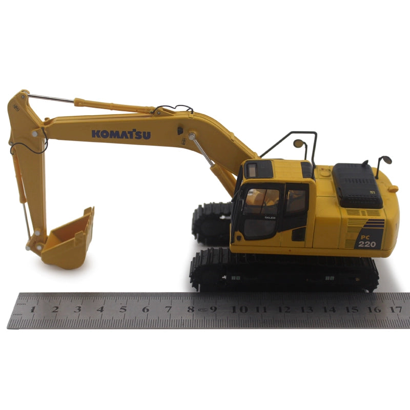 1/50 Scale Komatsu PC220 Hydraulic Excavator Diecast Model