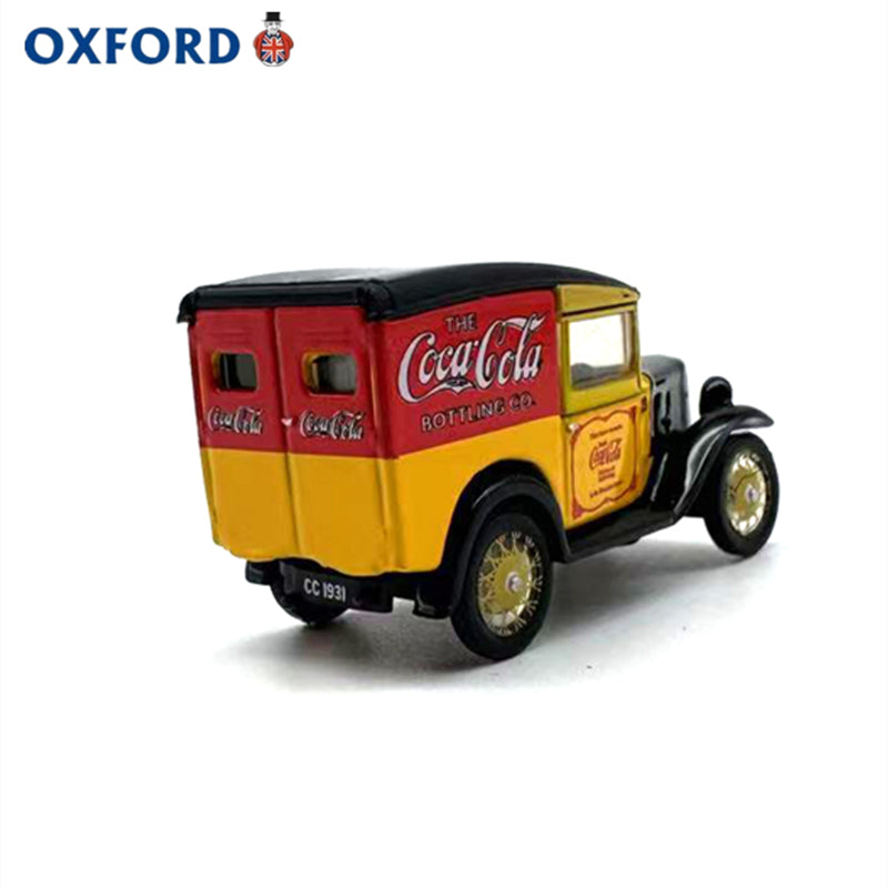 1/76 Scale 1931 Austin 7 Van Coca Cola Diecast Model Car