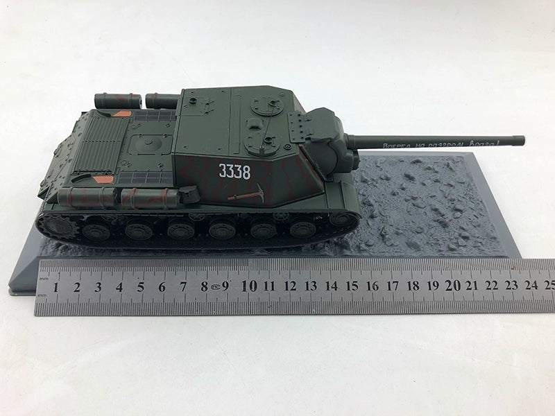1/43 Scale 1945 ISU-122 WWII Soviet Assault Gun Diecast Model