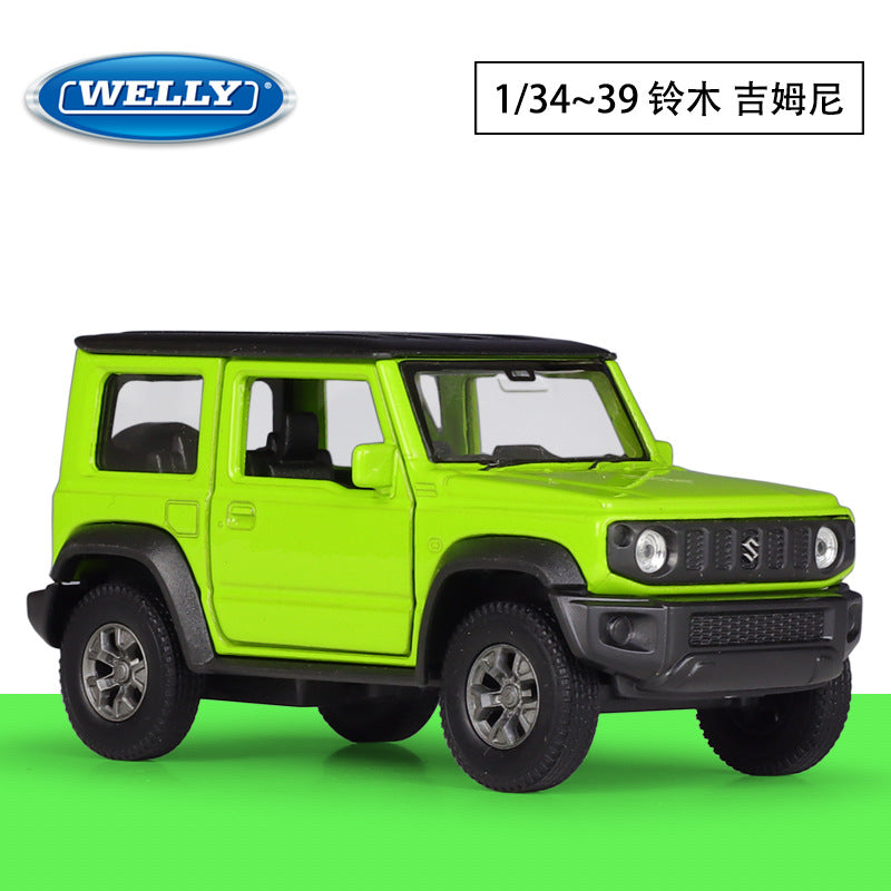 1/36 Scale Suzuki Jimny Mini SUV Diecast Model Car Pull Back Toy