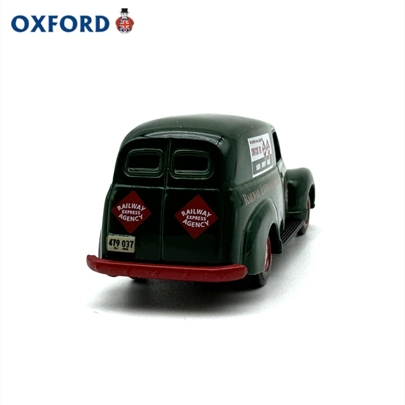 1/87 Scale 1950 Chevrolet Panel Van Railway Express Agency Diecast Model
