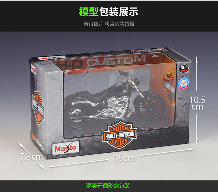 1/18 Scale 2016 Harley-Davidson Breakout Diecast Model Motorcycle