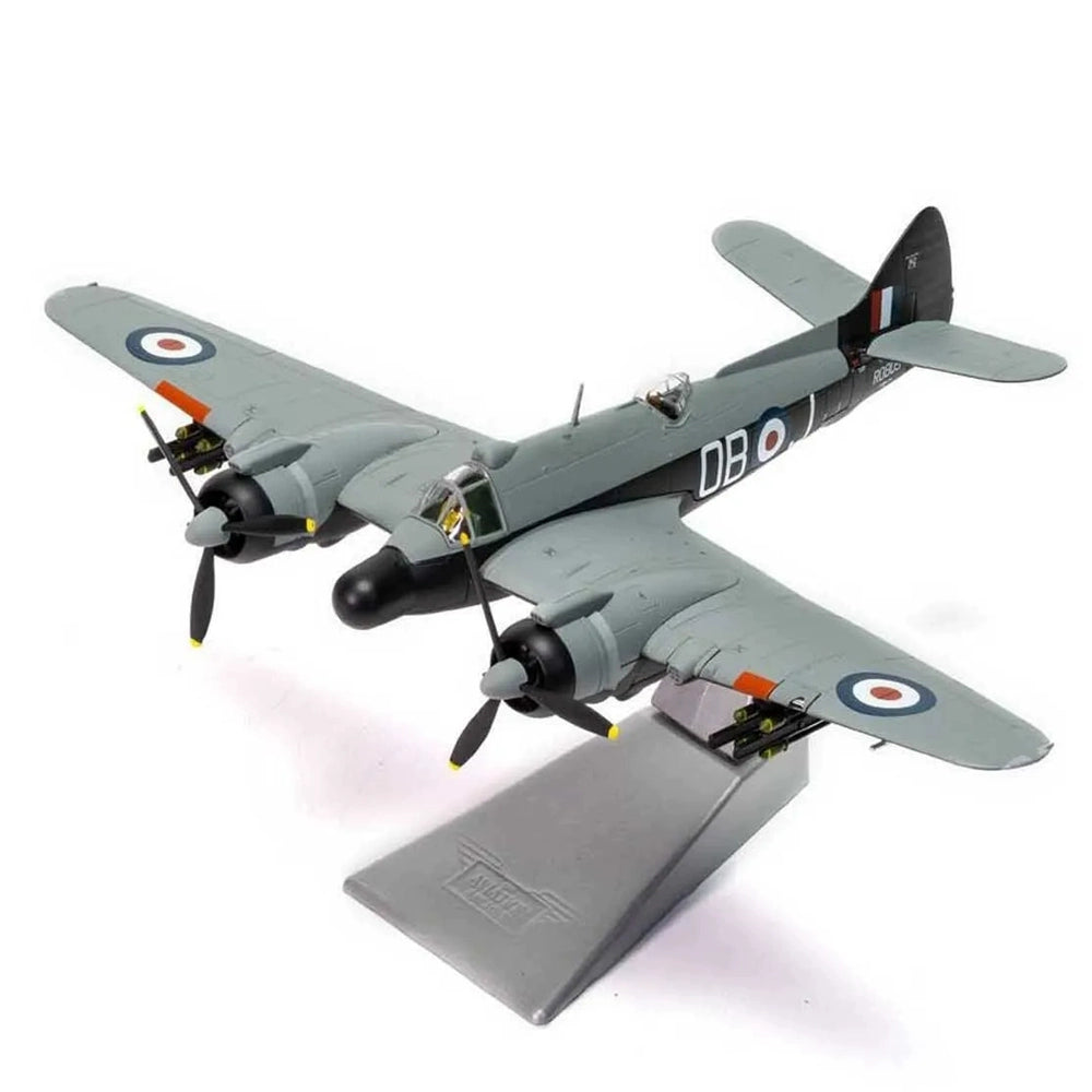 1/72 Scale Bristol Type 156 Beaufighter British Multi-Role Aircraft RAF Operation Firedog Diecast Model