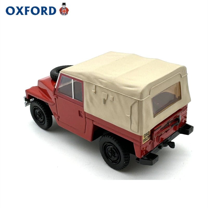 1/43 Scale Land Rover Lightweight Red Diecast Model Car