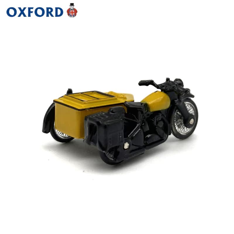 1/76 Scale AA Motorcycle and Sidecar Diecast Model